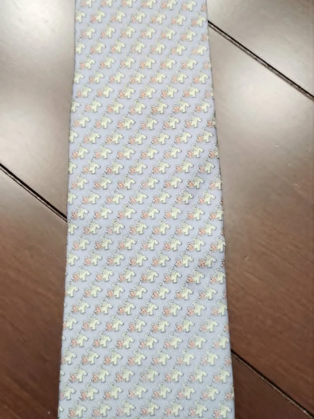 Vineyard Vines Tie Blue with Alligators Greenwich Academy CT